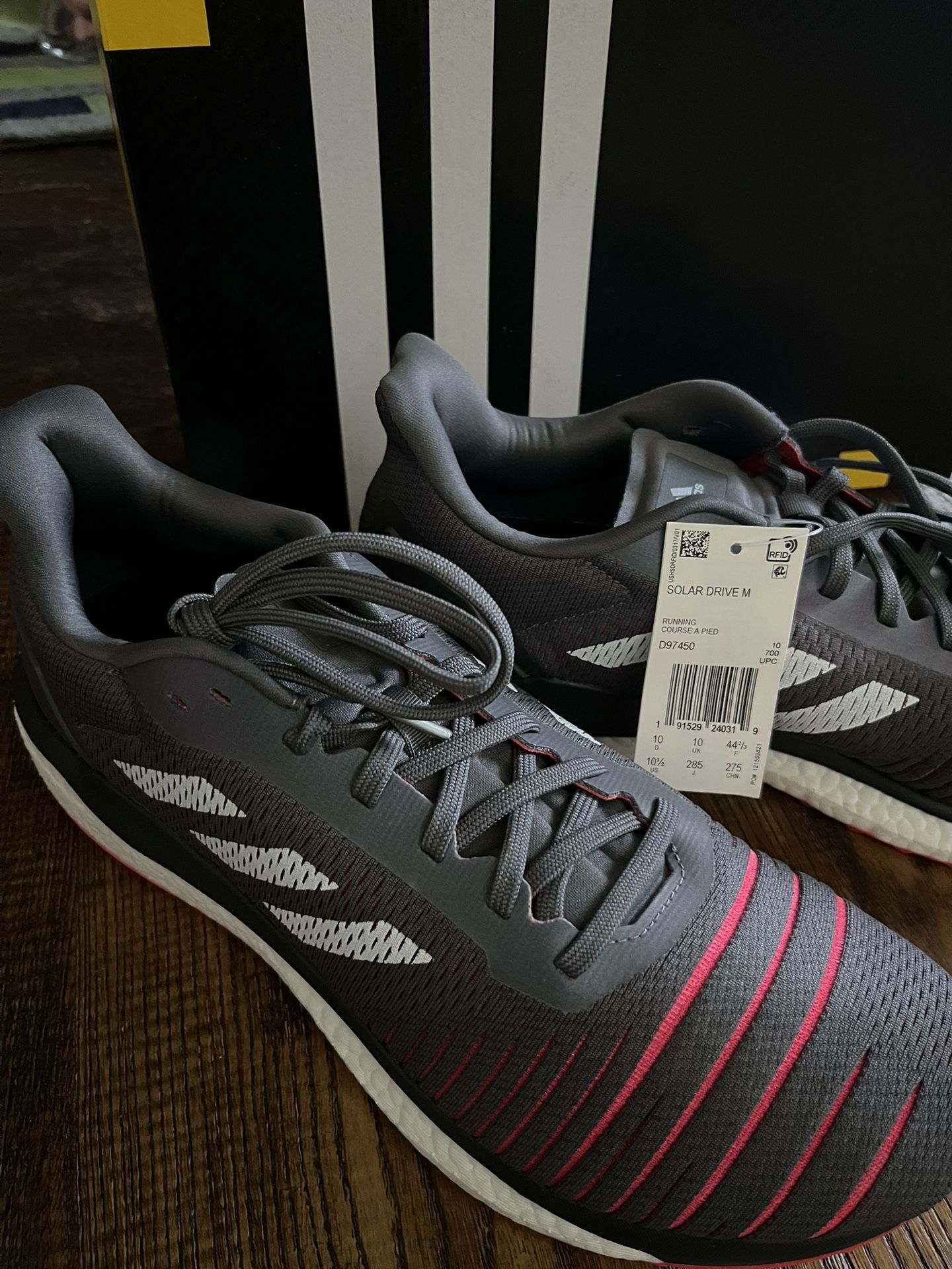 Adidas Running Shoes (10.5 Brand New)