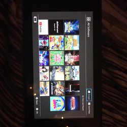 Nintendo Switch And 6 Games
