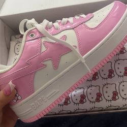 Hello Kitty Bape Shoes