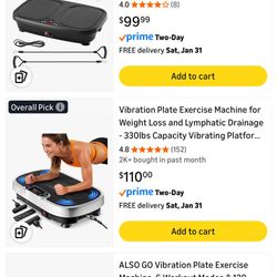 Vibration Plate Exercise Machine - Weight Loss & Toning for Cardio Fitness Home Gym Fitness Equipment for Lymphatic Drainage and Weight Loss Whole Bod