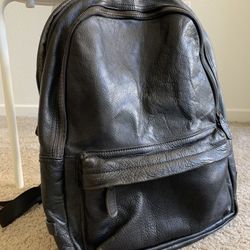 Men’s Genuine Leather Backpack 