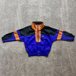 Vintage Nike Windbreaker Purple Gold