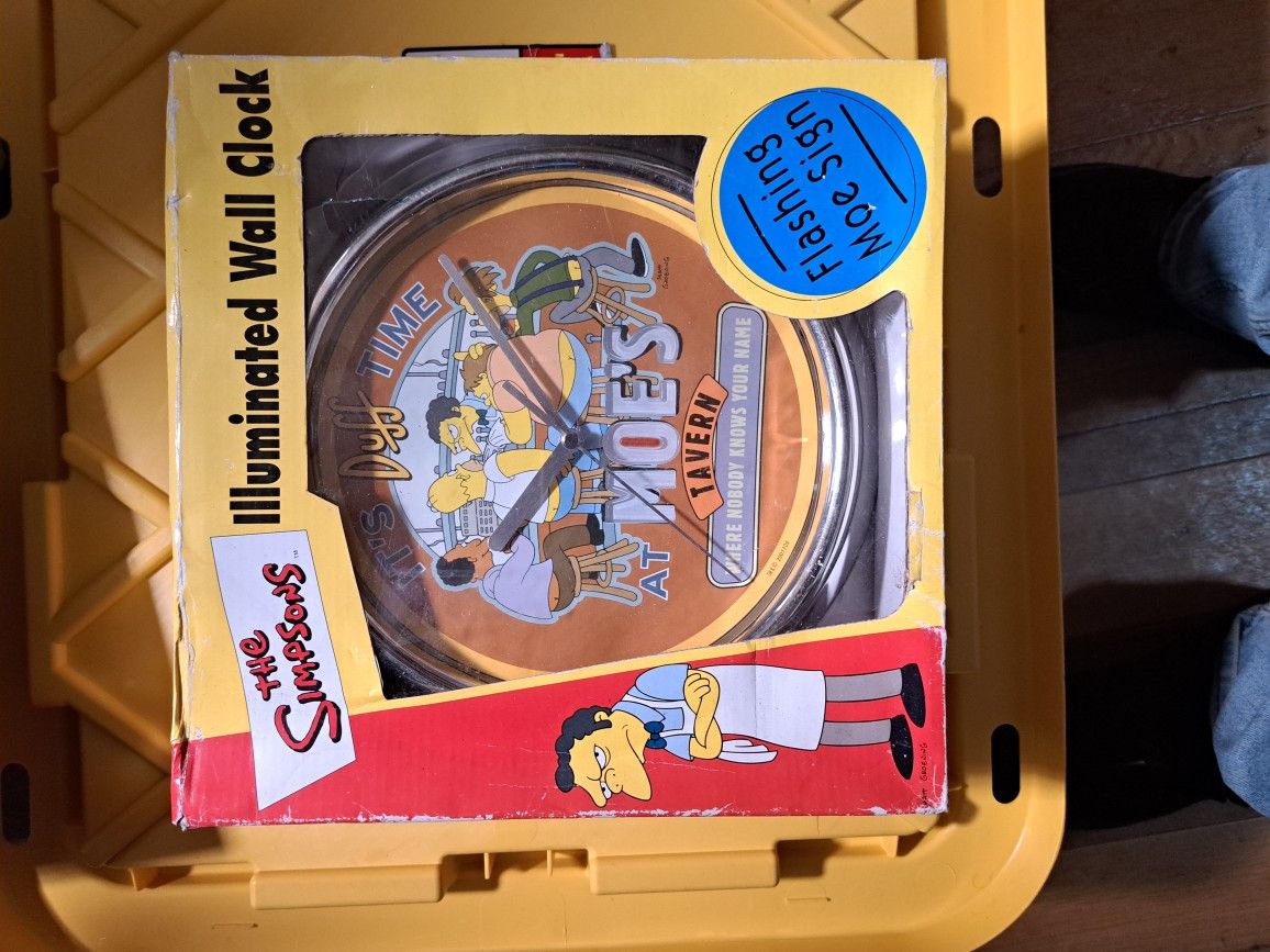 The Simpsons Clock