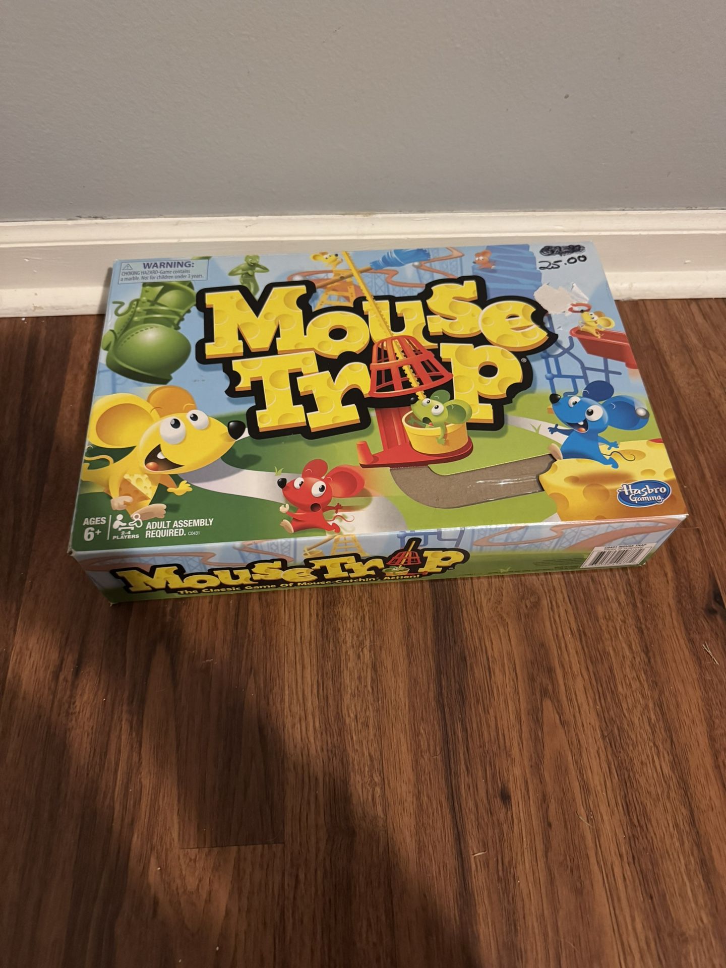 Mouse Trap Board Game for Kids Ages 6 and Up, Classic Kids Game Mouse Trap Game