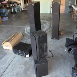 Maraniz Receiver With Speakers