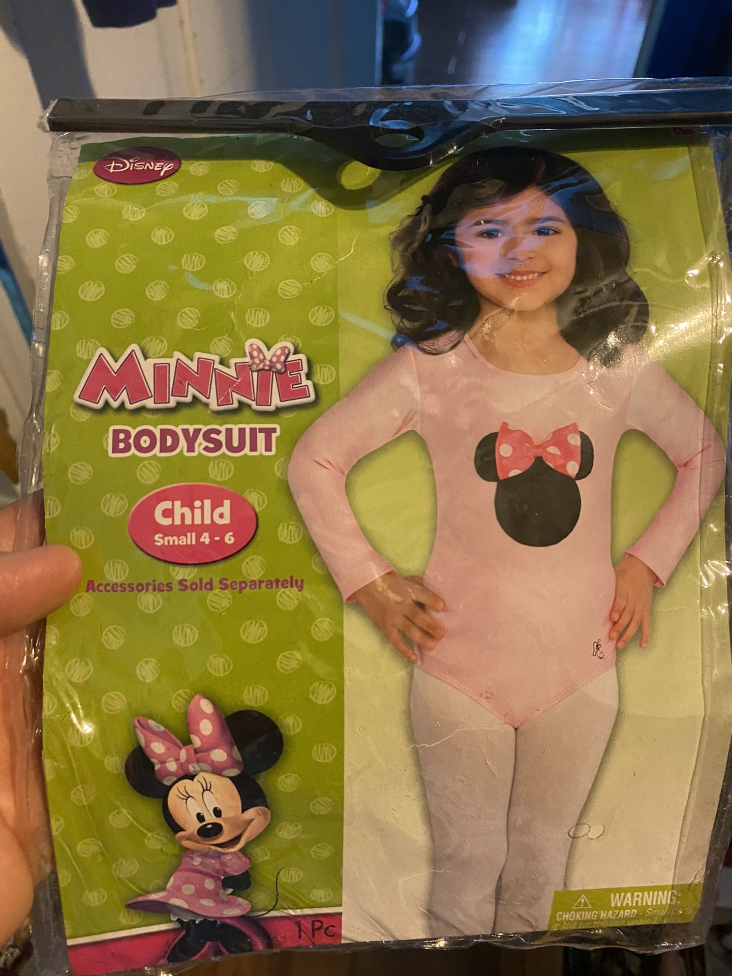 Size 4-6 Minnie Mouse Bodysuit Delivery Obo