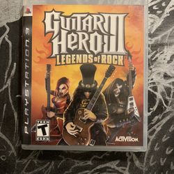 Guitar Hero III: Legends of Rock for PlayStation 3