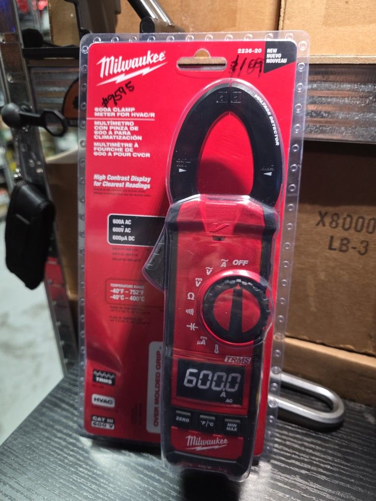 Milwaukee
Digital Clamp Meter for HVAC/R