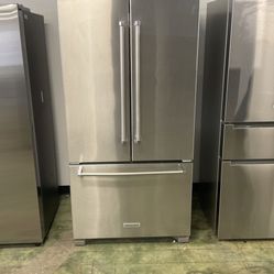 Kitchen Aid French Door Refrigerator NQTRD
