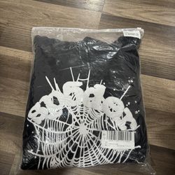 Sp5der OG Web Hoodie 'Black'