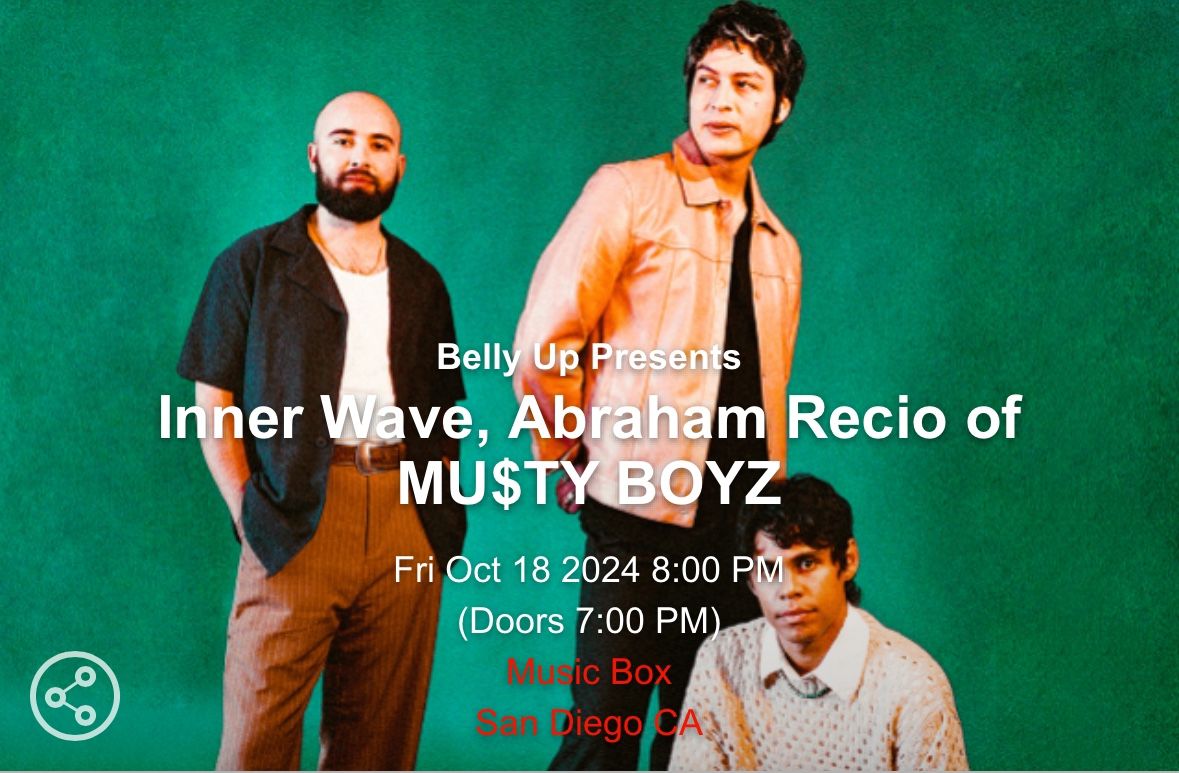 INNER WAVE MUSIC BOX TOMORROW NIGHT 2 Tickets