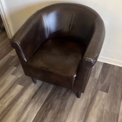 Brown Armchair 