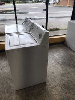 Kenmore washer and dryer set with warranty