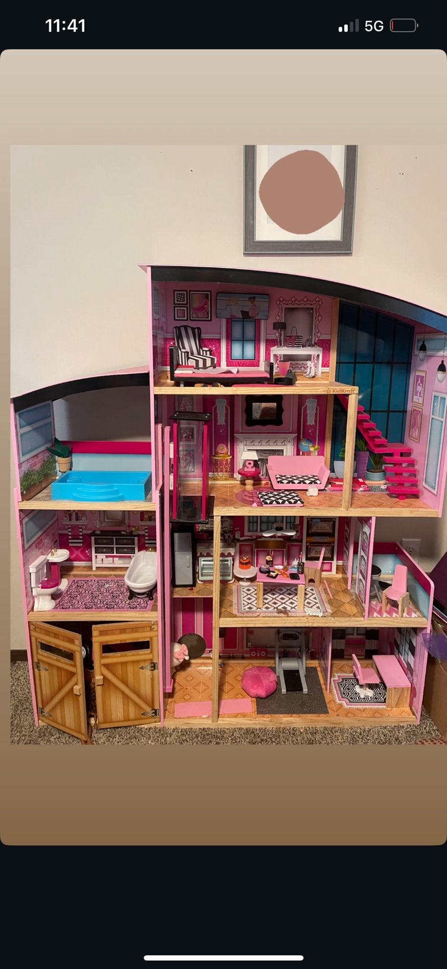 Doll house Mansion- Fully Assembled