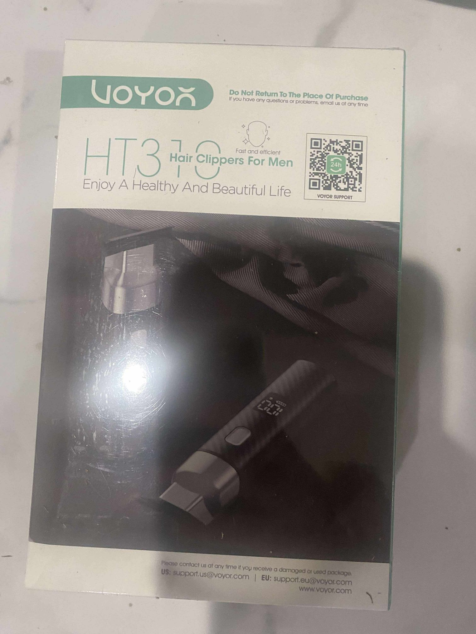 VOYOR Hair Clippers for Men Professional Hair Clippers Cordless