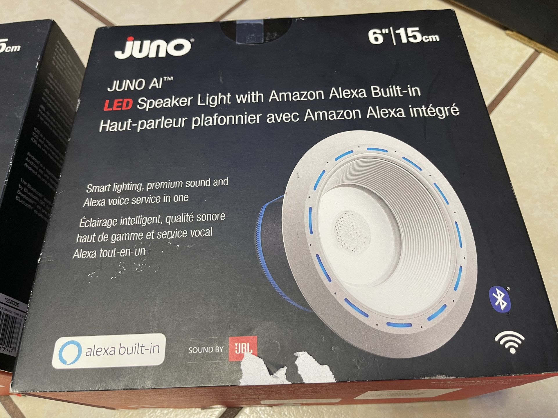 JUNO AI LIGHT BLUETOOTH SPEAKERS JBL ALEXA