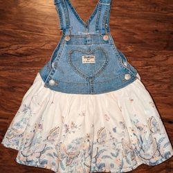 Oshkosh Toddler Girl Overall Dress