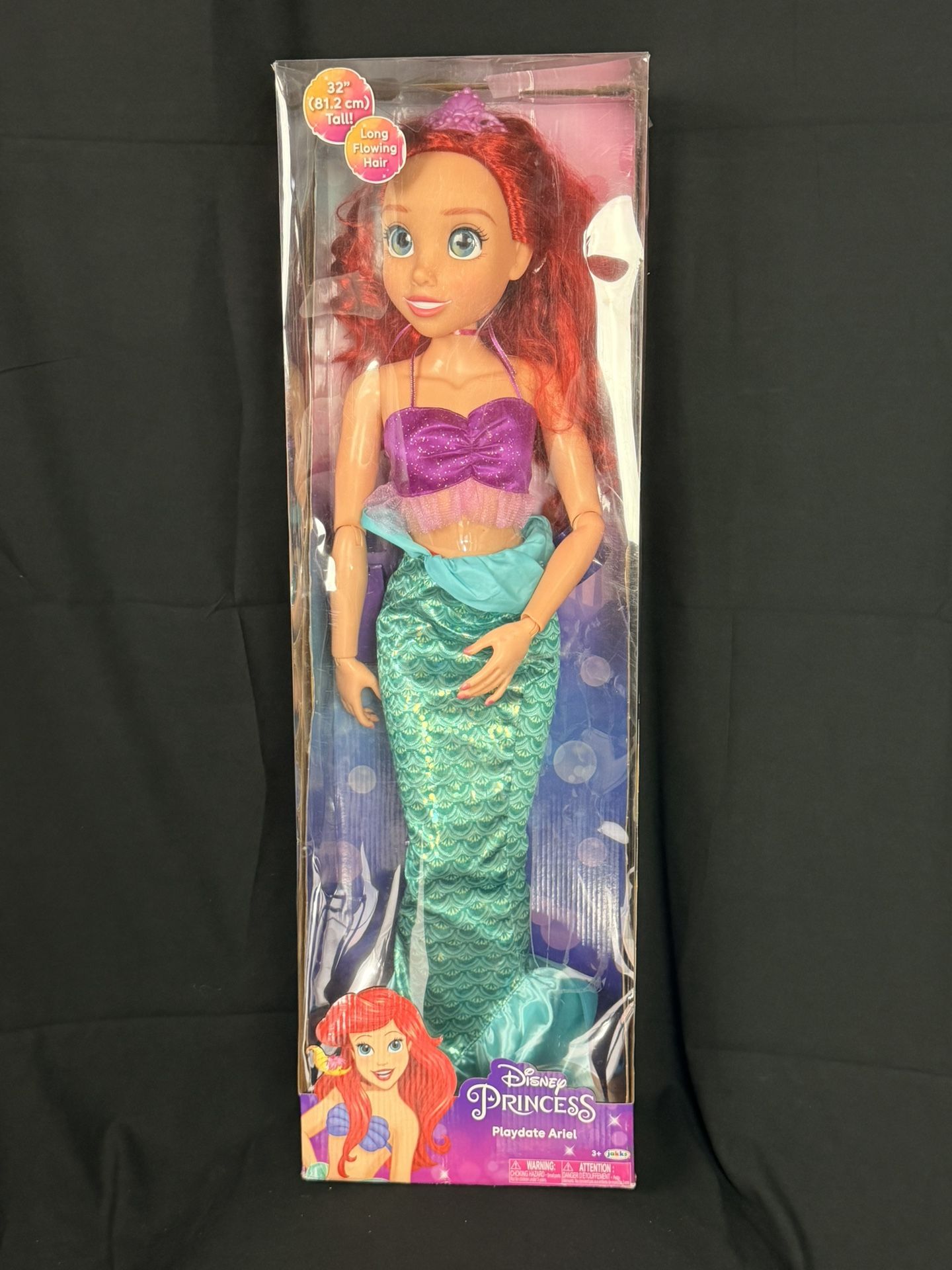 Disney My Friend Ariel With Princess Accessories Doll