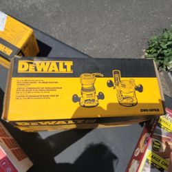 Dewalt Fixed Based Plunge Router