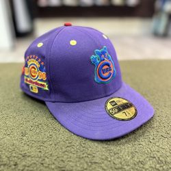 Chicago Cubs “ROYGBIV 2.0” Fitted Hat With Custom Embroidery 