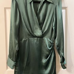 Zara Silk Mini Dress