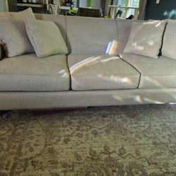 Large Gray Sofa / Couch And Chair  Pick Up Only