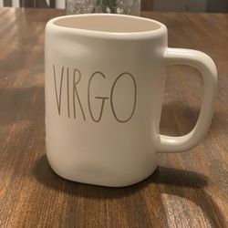 Virgo- Horoscope Gold Ceramic Rae Dunn Mug