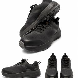 Steel Toe Skechers Shoes, Black 