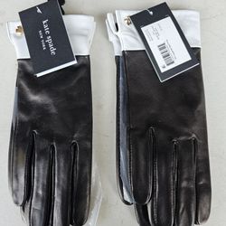 Kate Spade Leather Gloves (S) 20.00