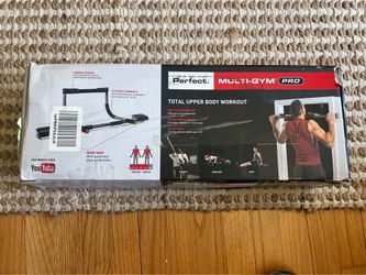Perfect Fitness Multi-Gym Doorway Pull Up Bar and Portable Gym System