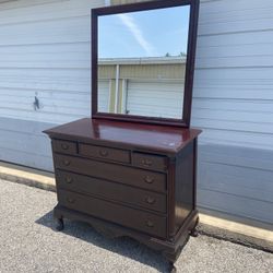 6 Drawer Dresser With Mirror