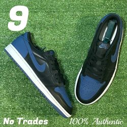 Size 9 Air Jordan 1 Retro Low “Mystic Blue” 🦕 