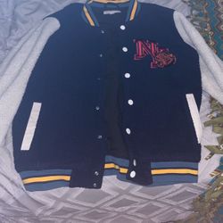 Cotton Letterman’s Jacket