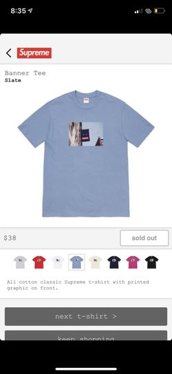 Supreme banner tee