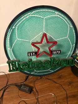 heineken neon light