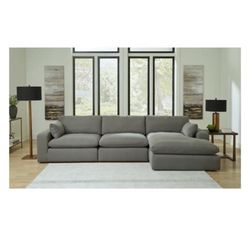 Sectional Couch With Chaise And Ottoman