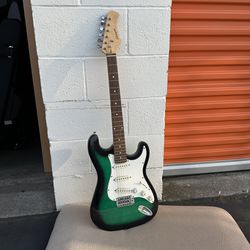 Stinger Electric Guitar Green