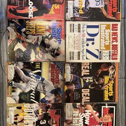 Sports Illustrated Magazines from 1990’s