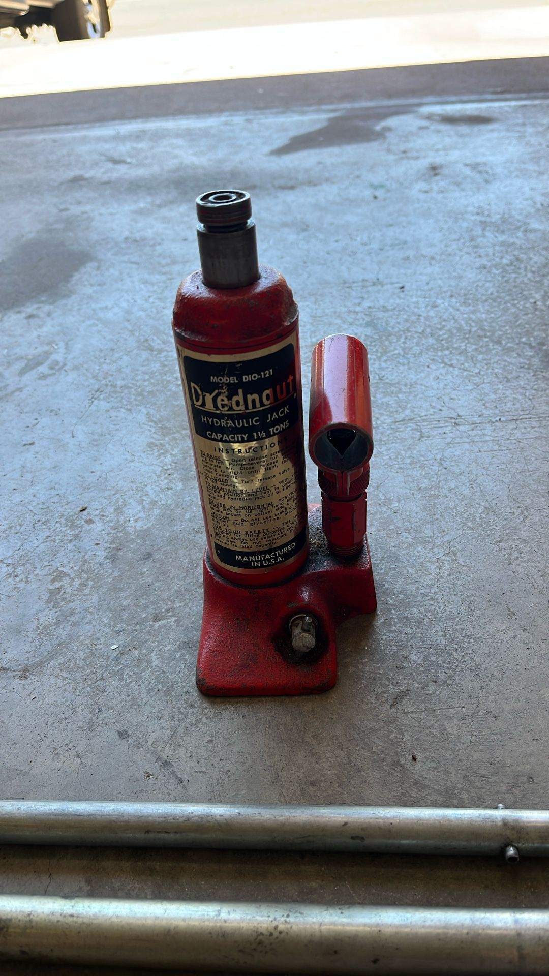 Small Bottle Jack