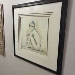 Wall Art: Sketch Of Woman 