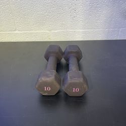 10Lb Dumbbells 