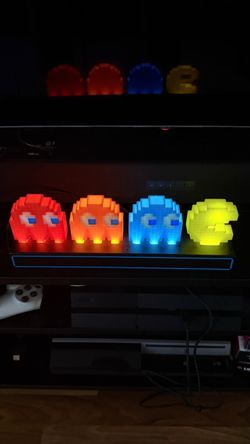 PAC Man And Ghost Light Made by Paladins
