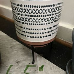 $5 Each 5 - 6 inch Ceramic Glazed Flower Pots,  various colors including Midcentury Modern Pot- $10 Each