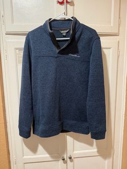 Eddie Bauer Navy Blue Pullover Sweatshirt
