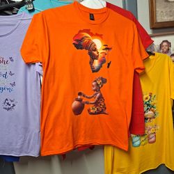 Orange Black History Shirt