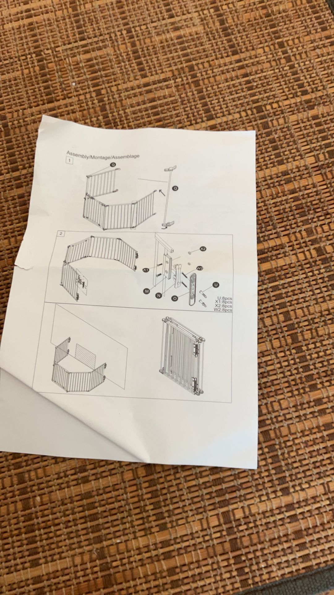 Metal Foldable Baby Gate