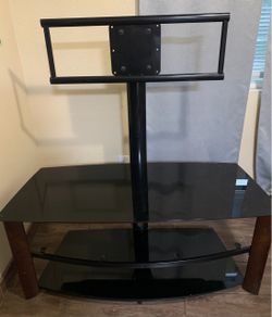 Tv stand with swivel mount