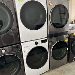 White Lg Washer And Gas Dryer
