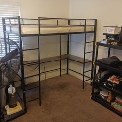 Twin Size Desktop Bed Set