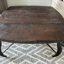 Coffee Table Vintage Rustic Distressed Wood Farmhouse Unique 